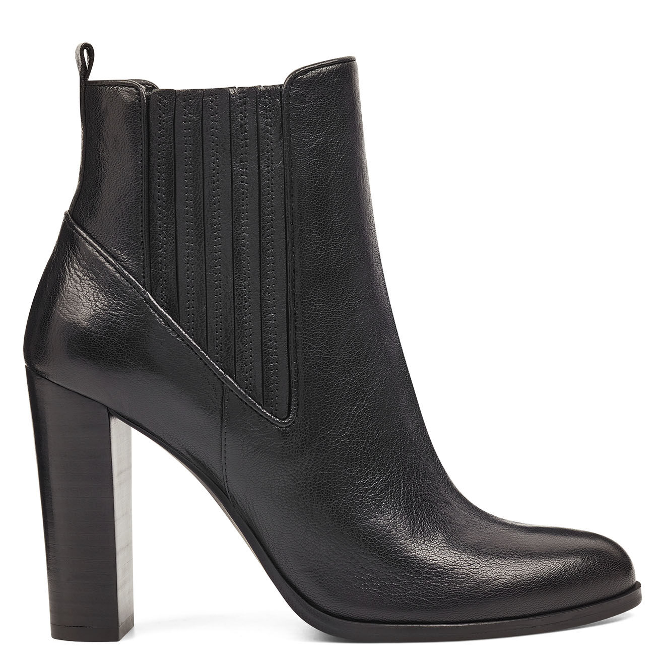 Chelsea Boots en Cuir Crimson noires - Talon 9.5 cm