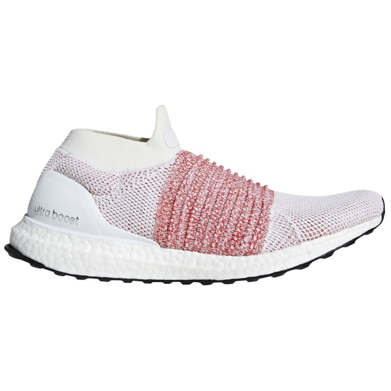 Baskets running Ultraboost Laceless Bb6 blanches