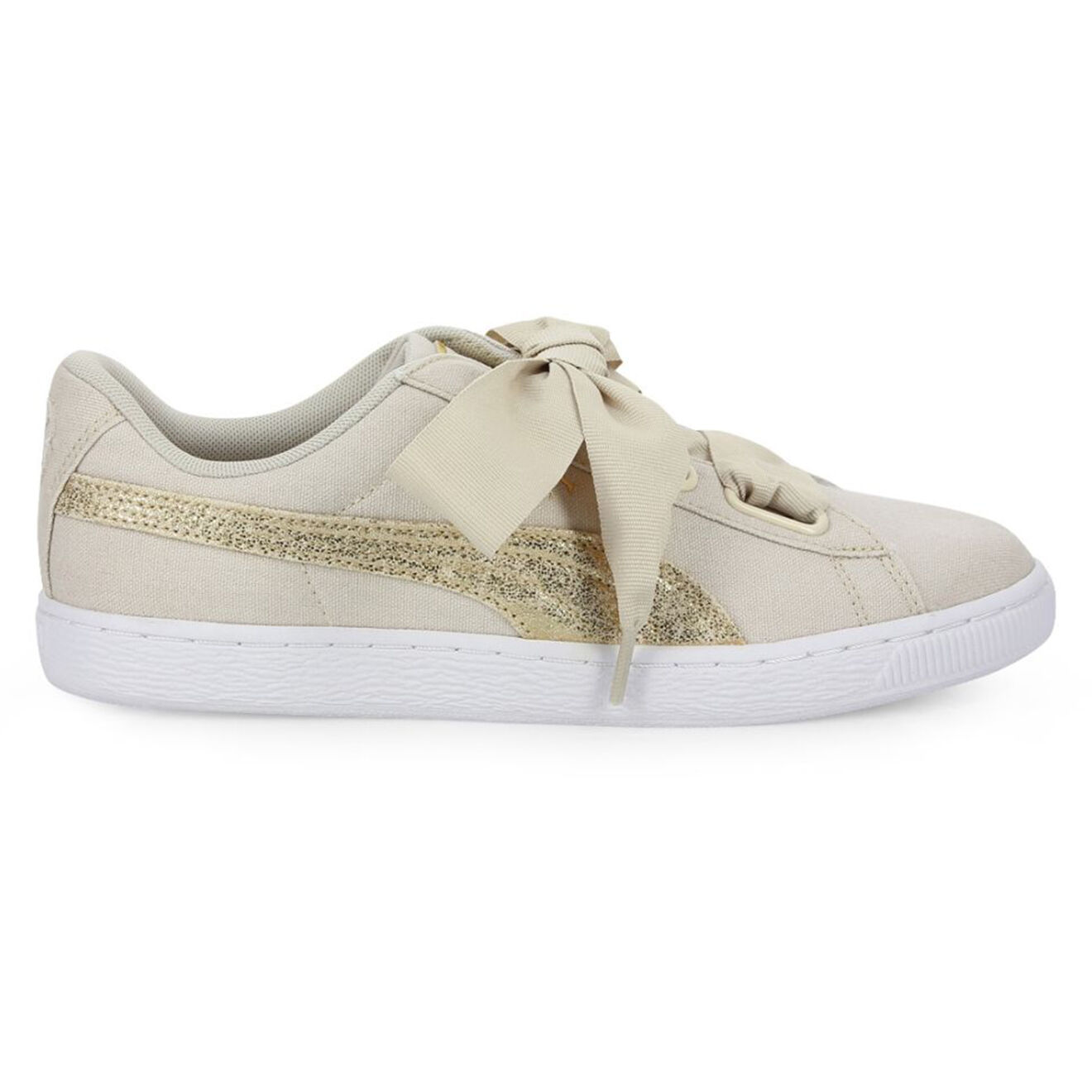 Baskets Heart Canvas beiges