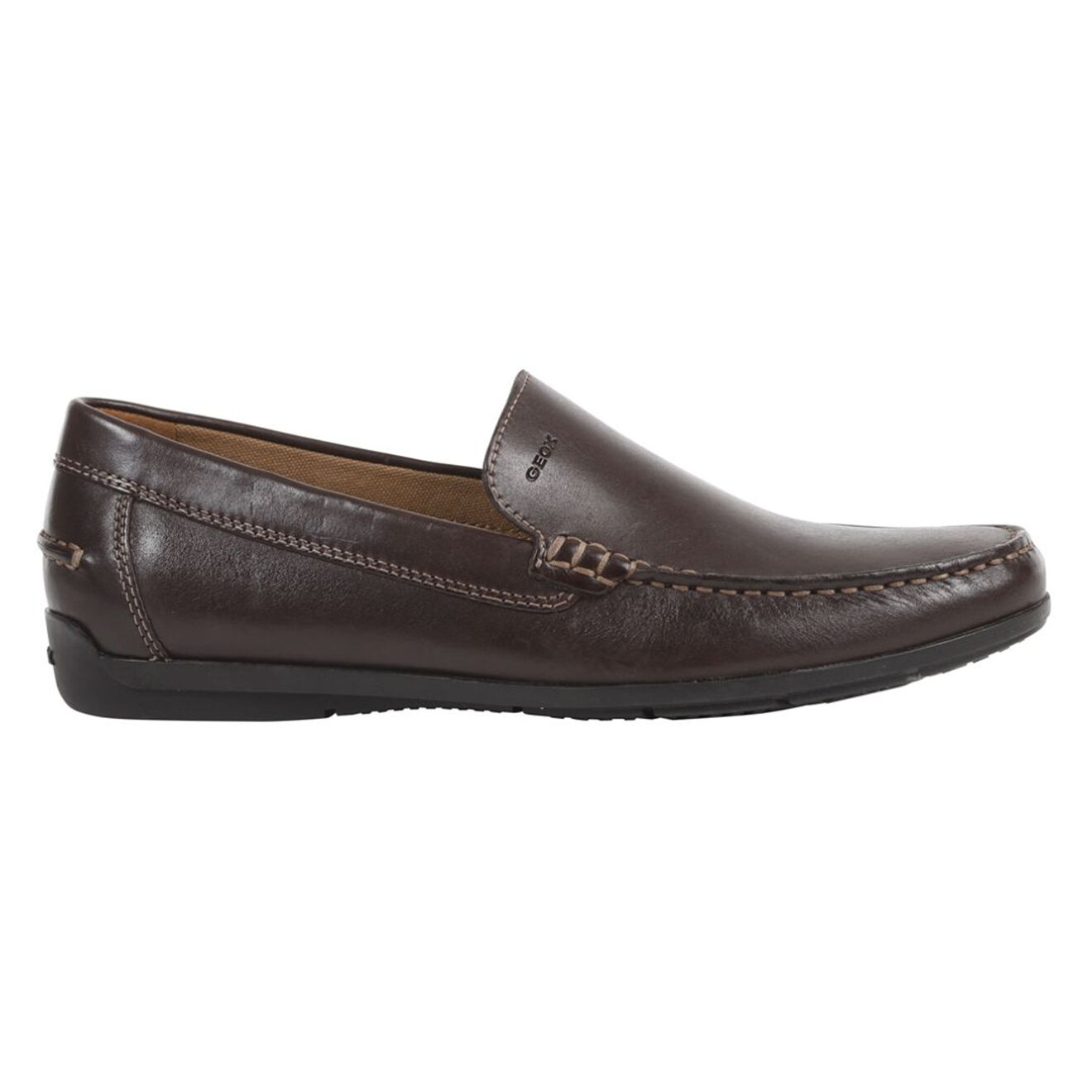 Mocassins en Cuir Siron marron foncé