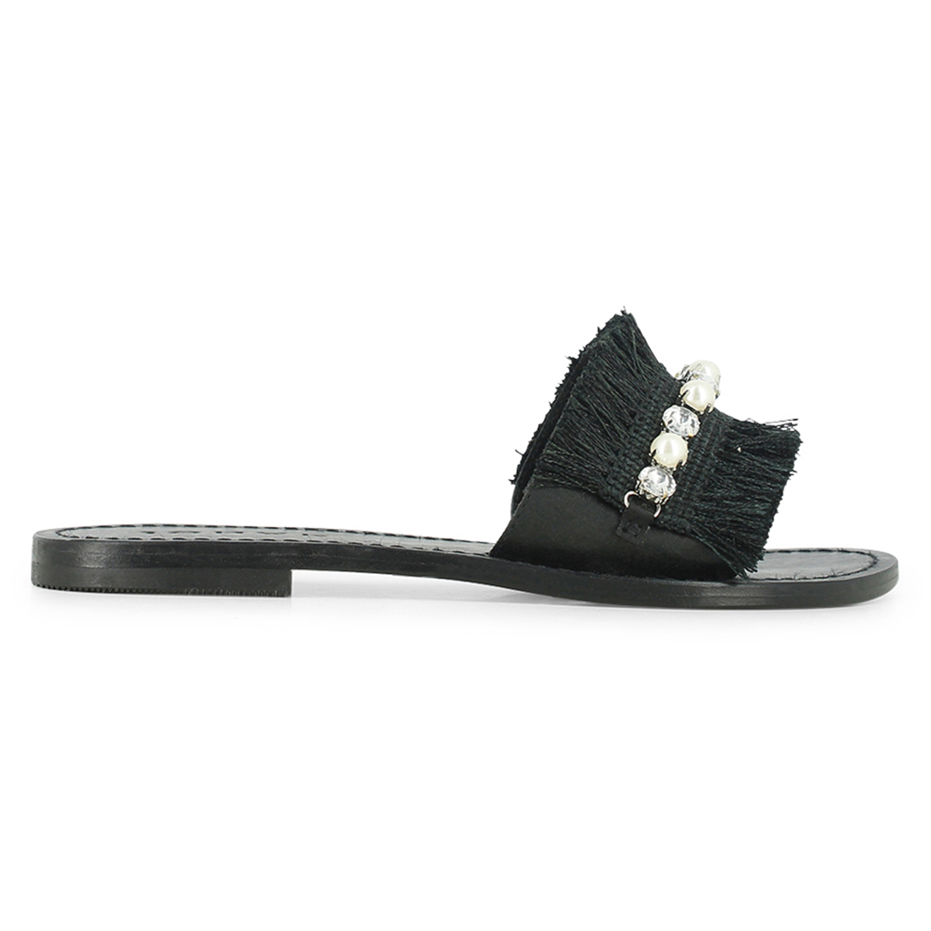 Mules Jay à perles noires