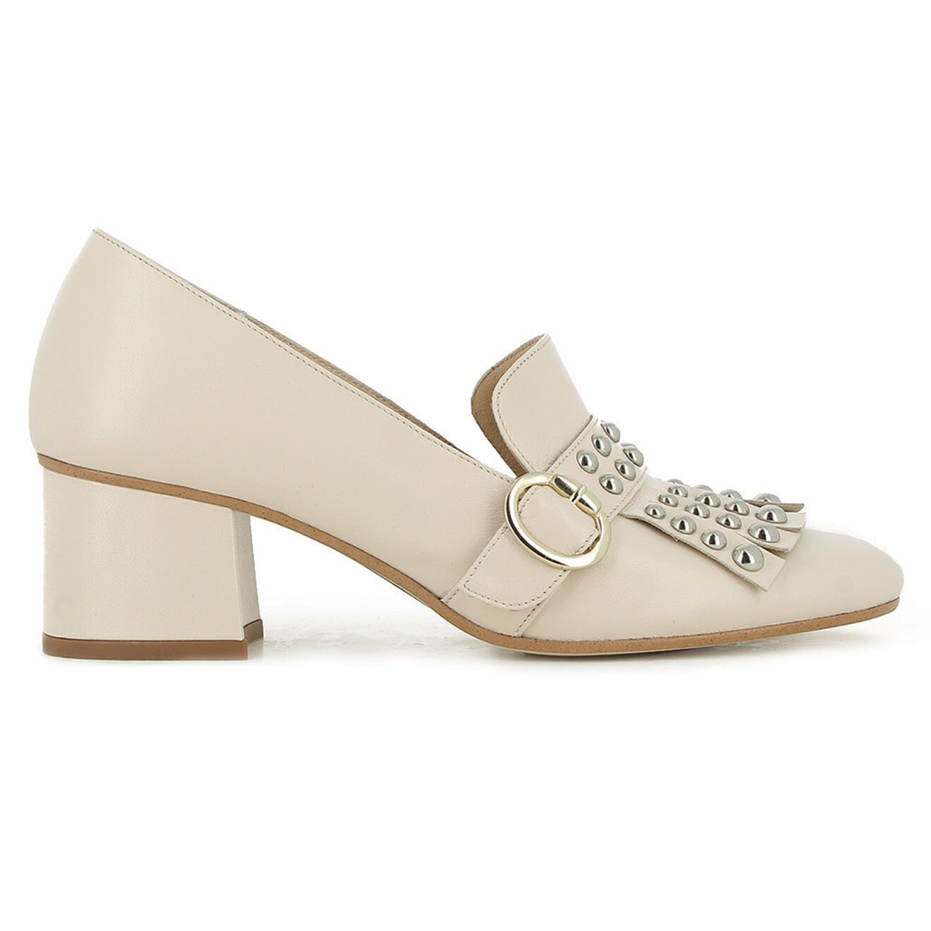 Trotters en Cuir Victoire nude - Talon 4.5 cm