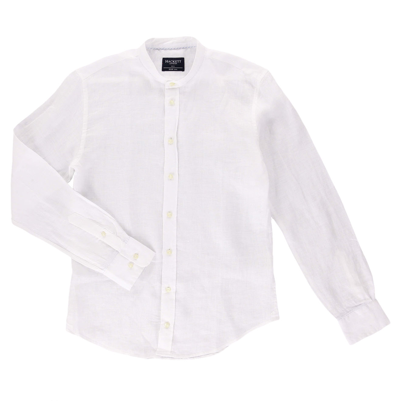 Chemise 100% Lin blanche - T.9/15A
