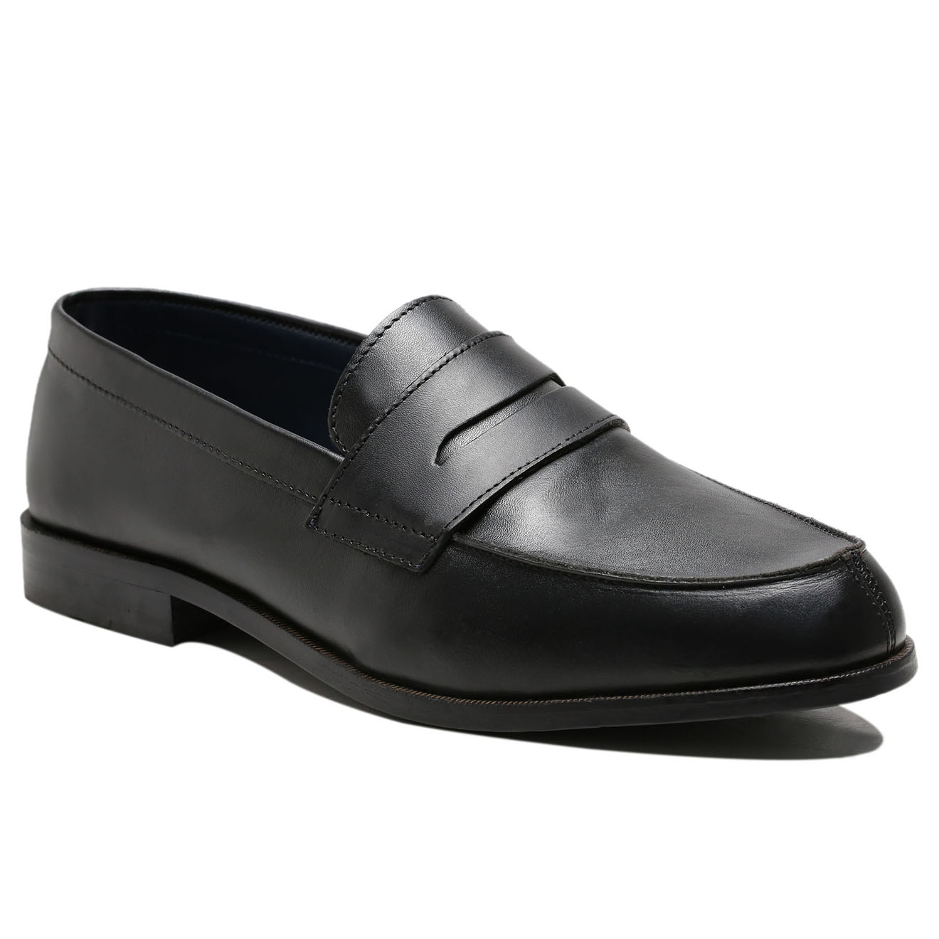 Mocassins en Cuir Leonard noirs