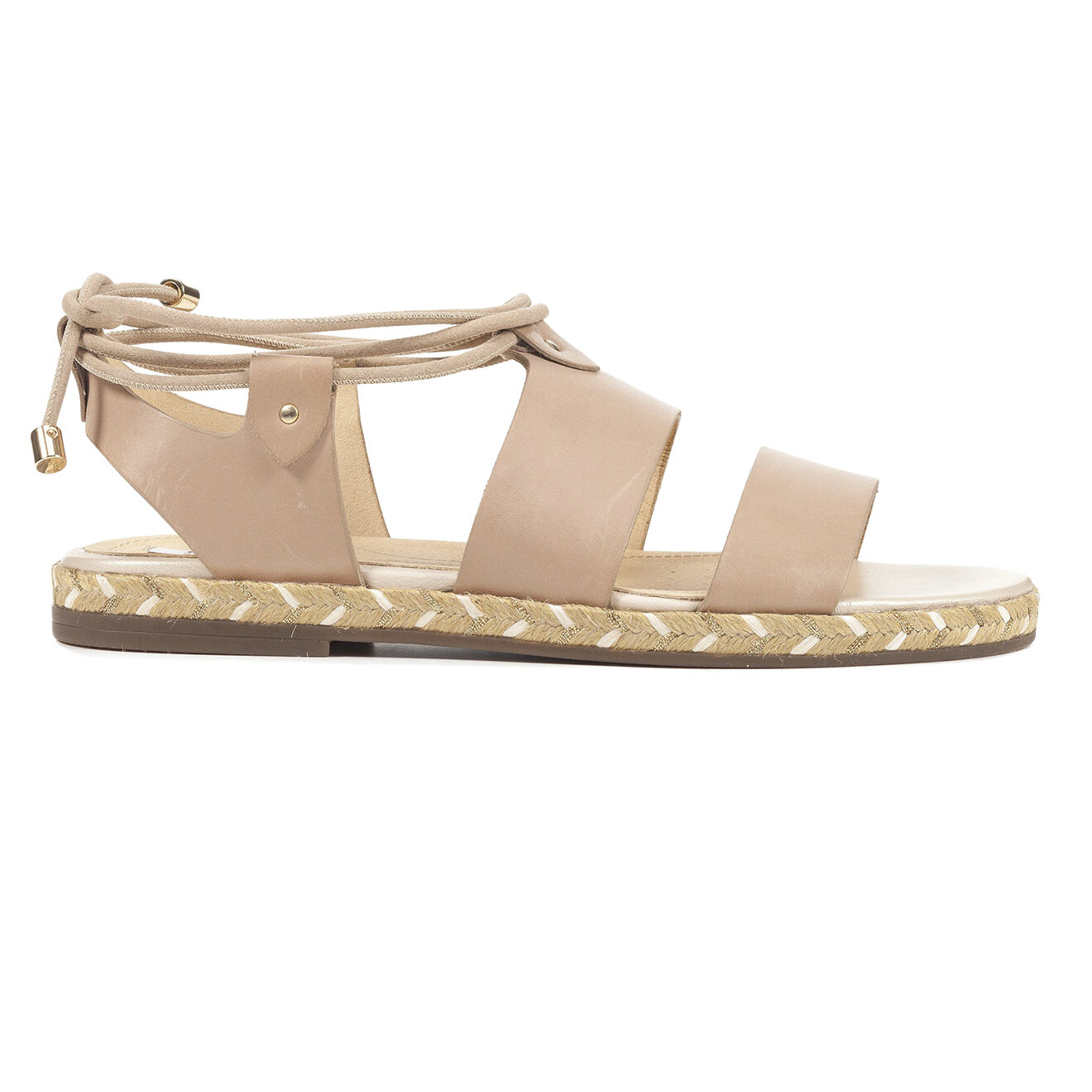 Sandales en Cuir Kolleen nude