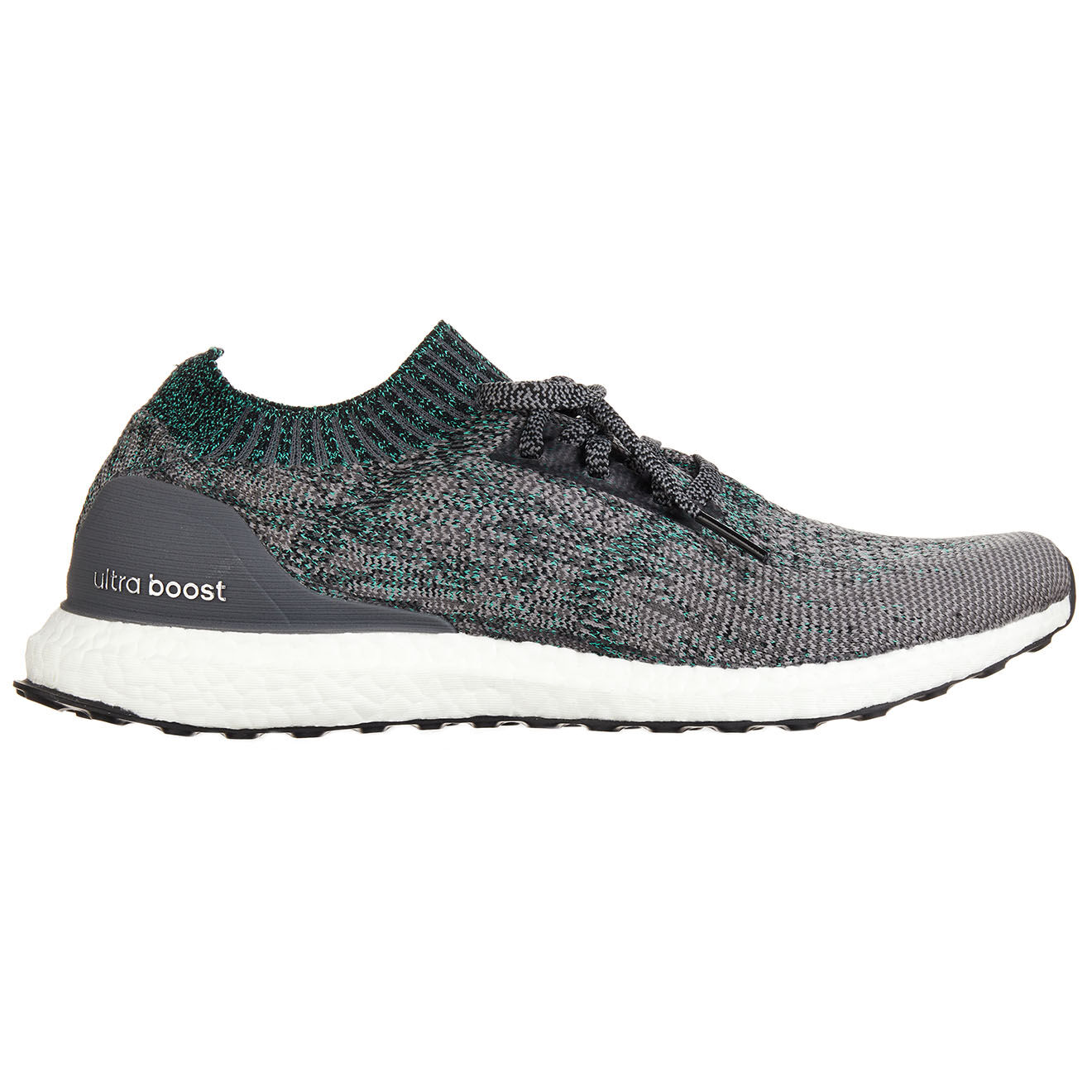 Baskets running Ultraboost Uncaged Da91 gris/vert