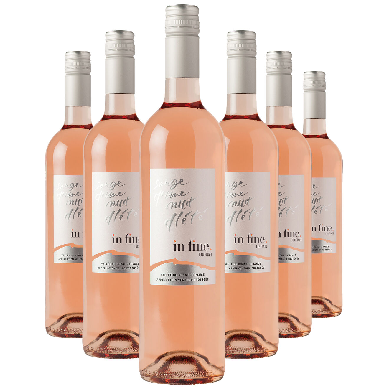 6 Ventoux rosé 2018 Cascavel 75cl