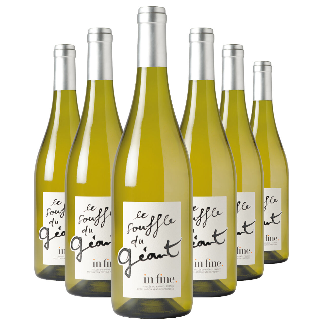 6 Ventoux Blanc Souffle du Géant 2018 Cascavel 75cl