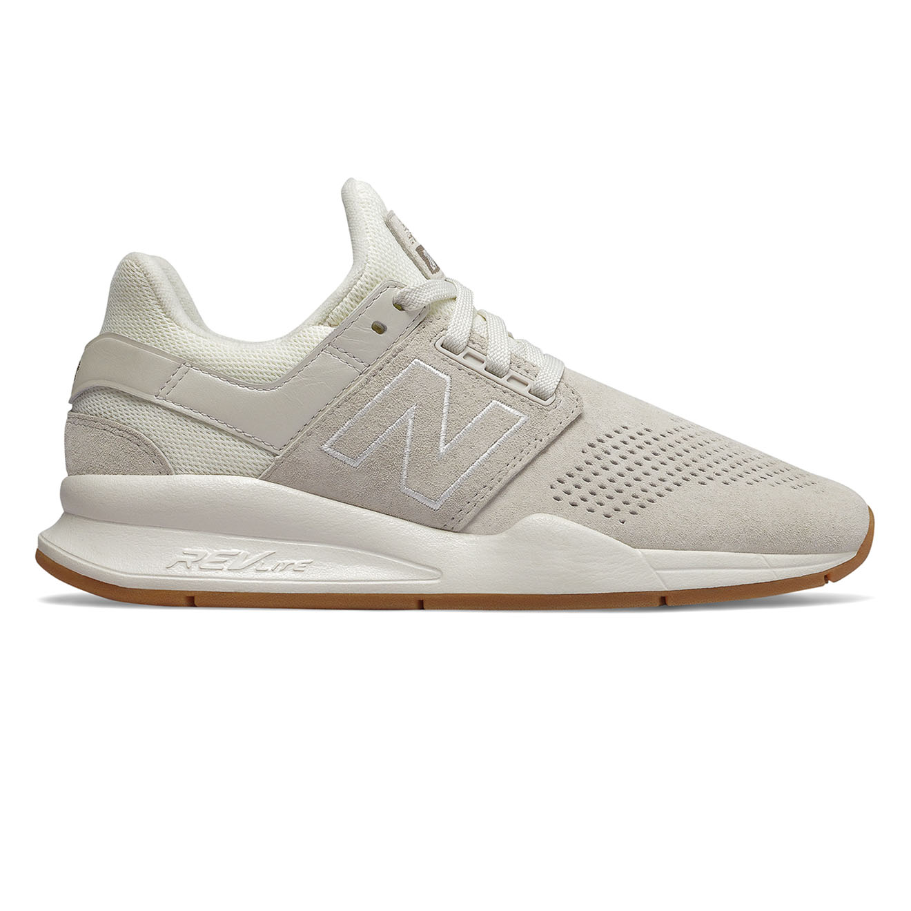 Baskets en Cuir WS247PB-B blanc