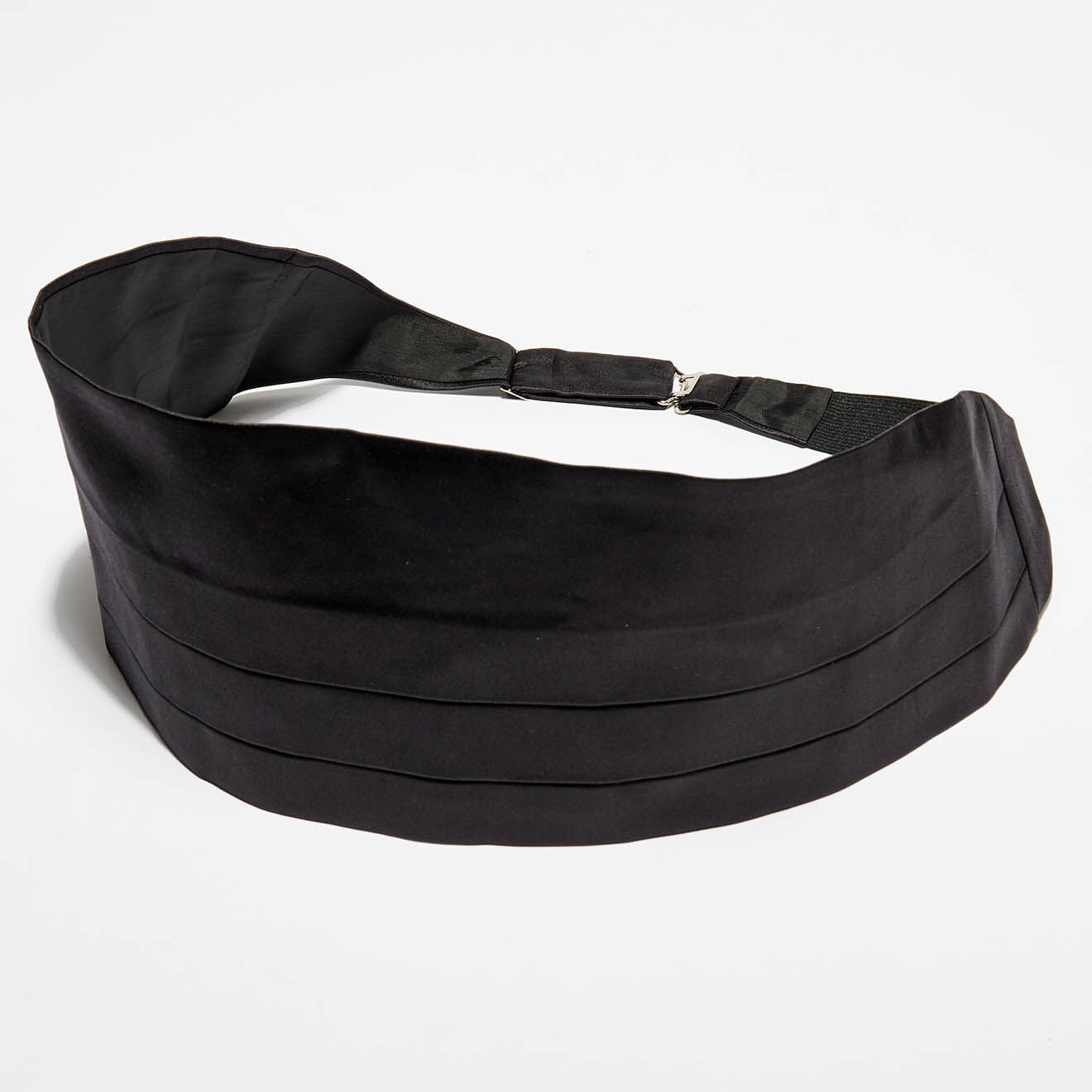 Ceinture de Smoking 100% Soie Vince noire