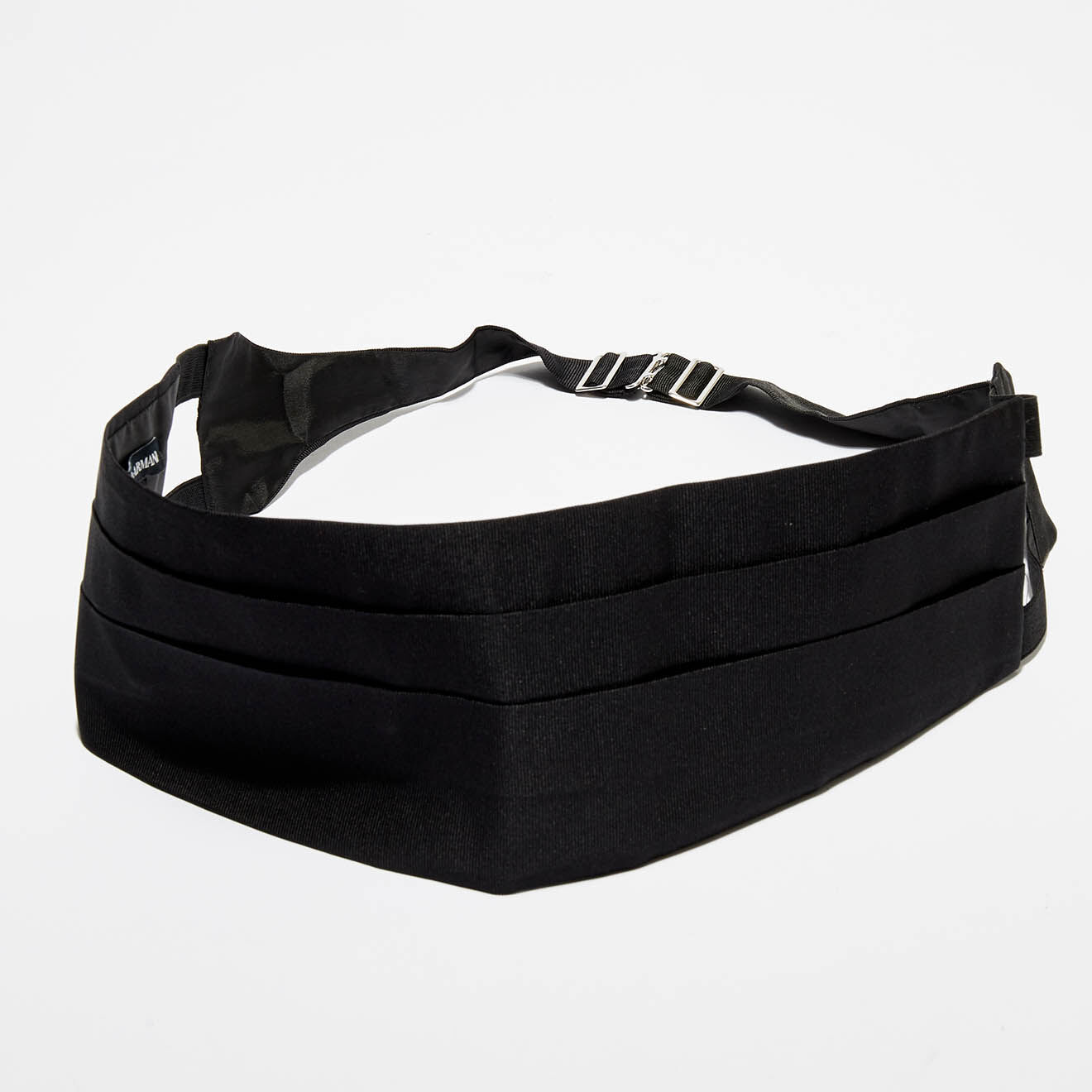 Ceinture de Smoking 100% soie Eric noire