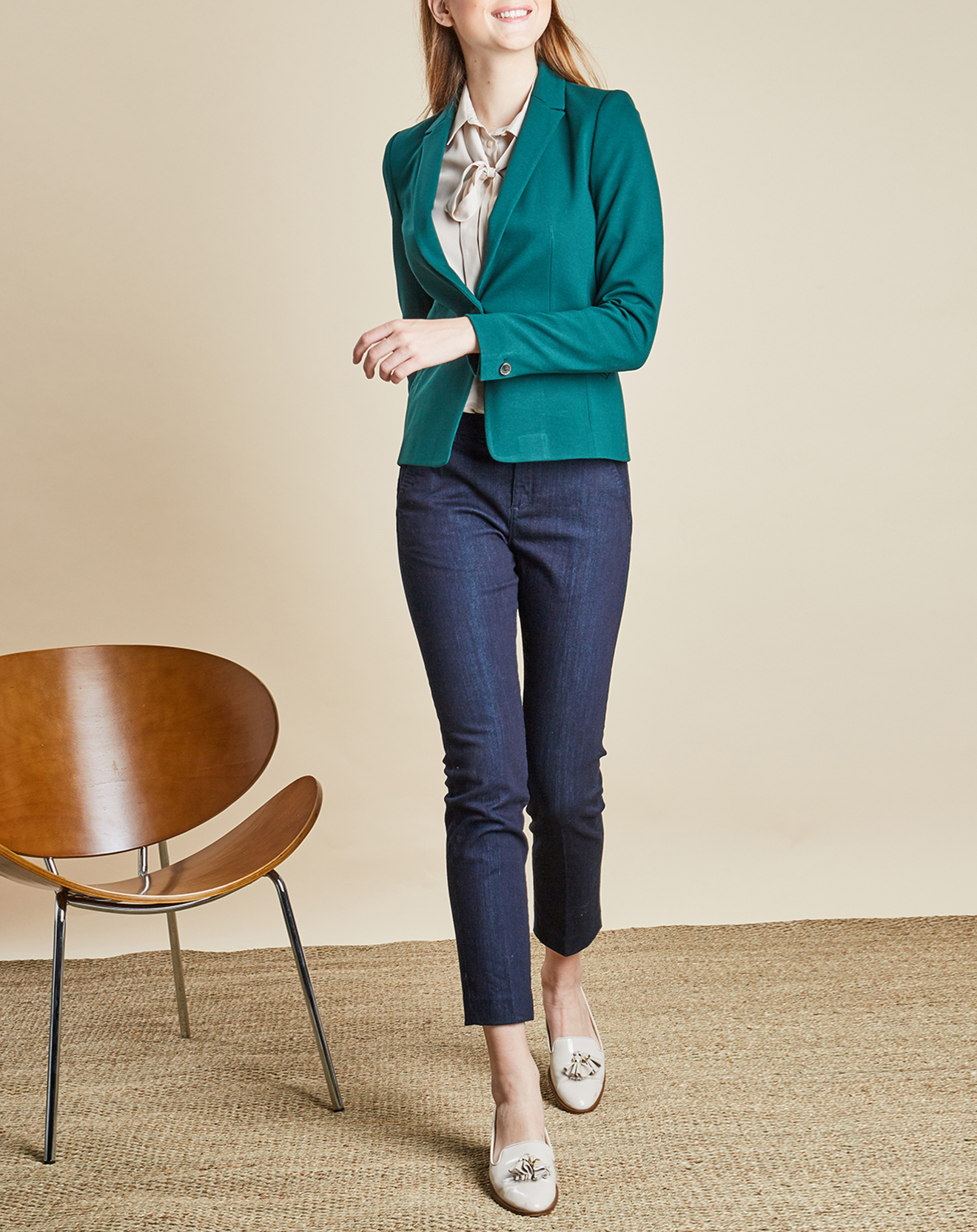 Blazer Apolline sapin