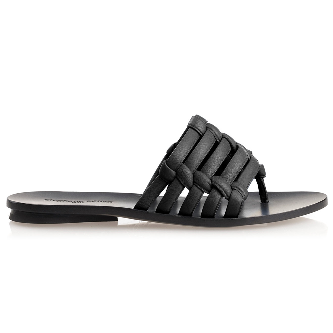Mules en Cuir Faustina noires