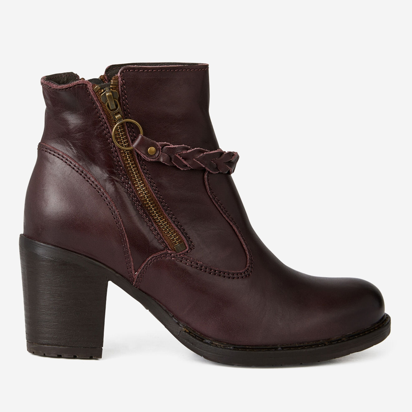 bottines cuir palladium