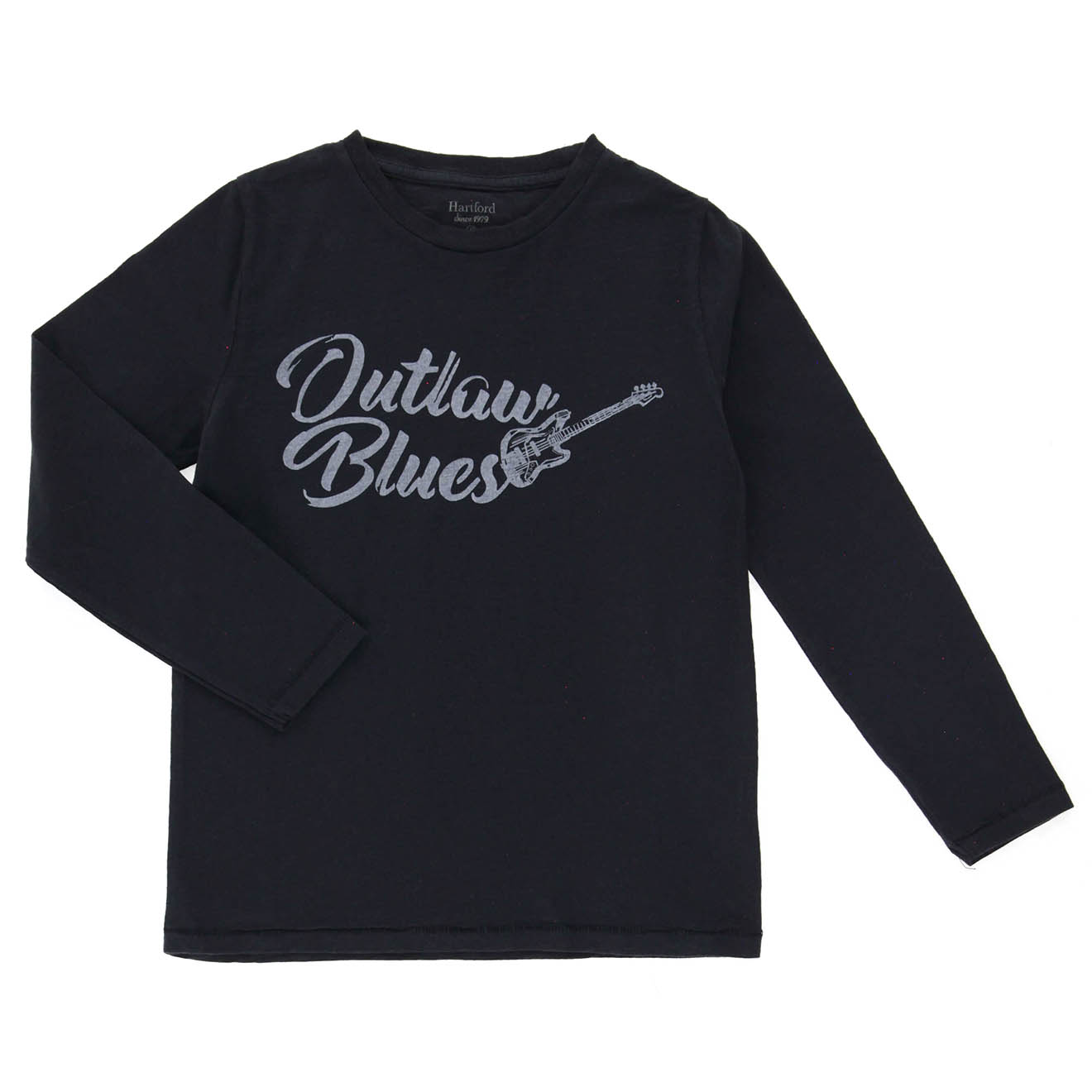 T-Shirt Blues en Coton bleu nuit