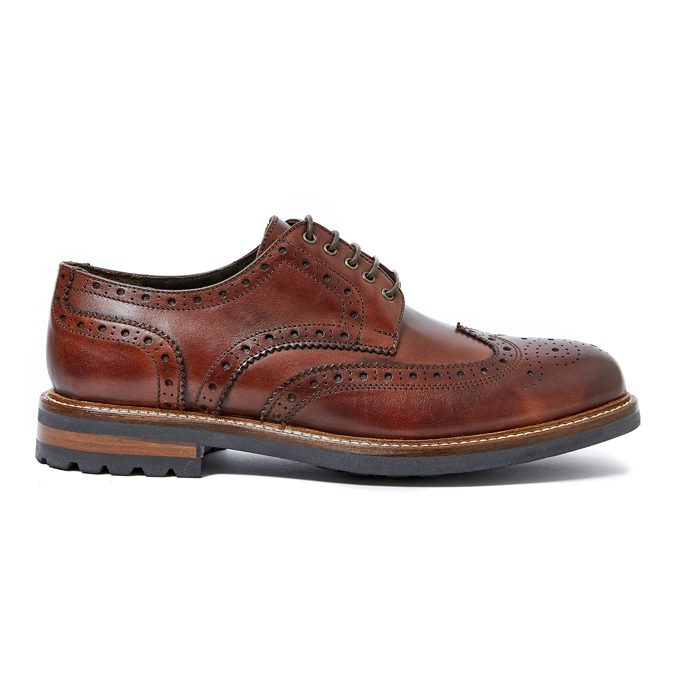Derbies en Cuir Marco marron