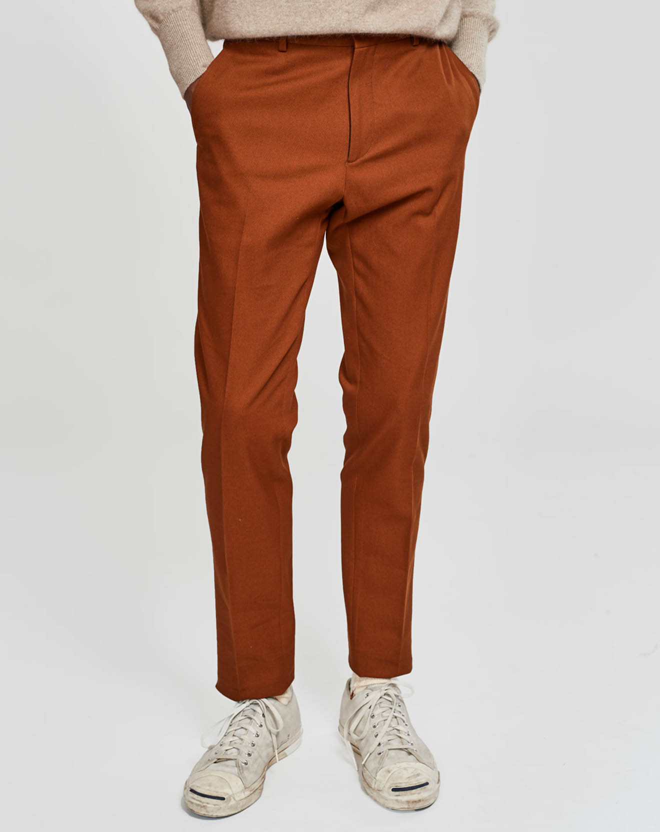 Pantalon Frush orange cendré