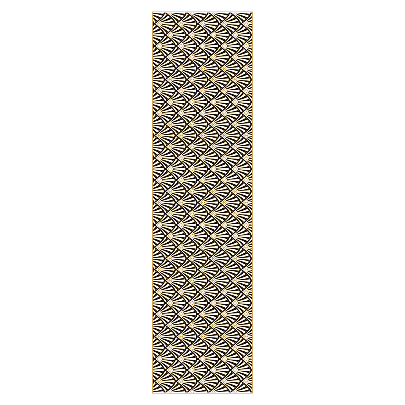 Tapis coquille multicolore - 66x250 cm