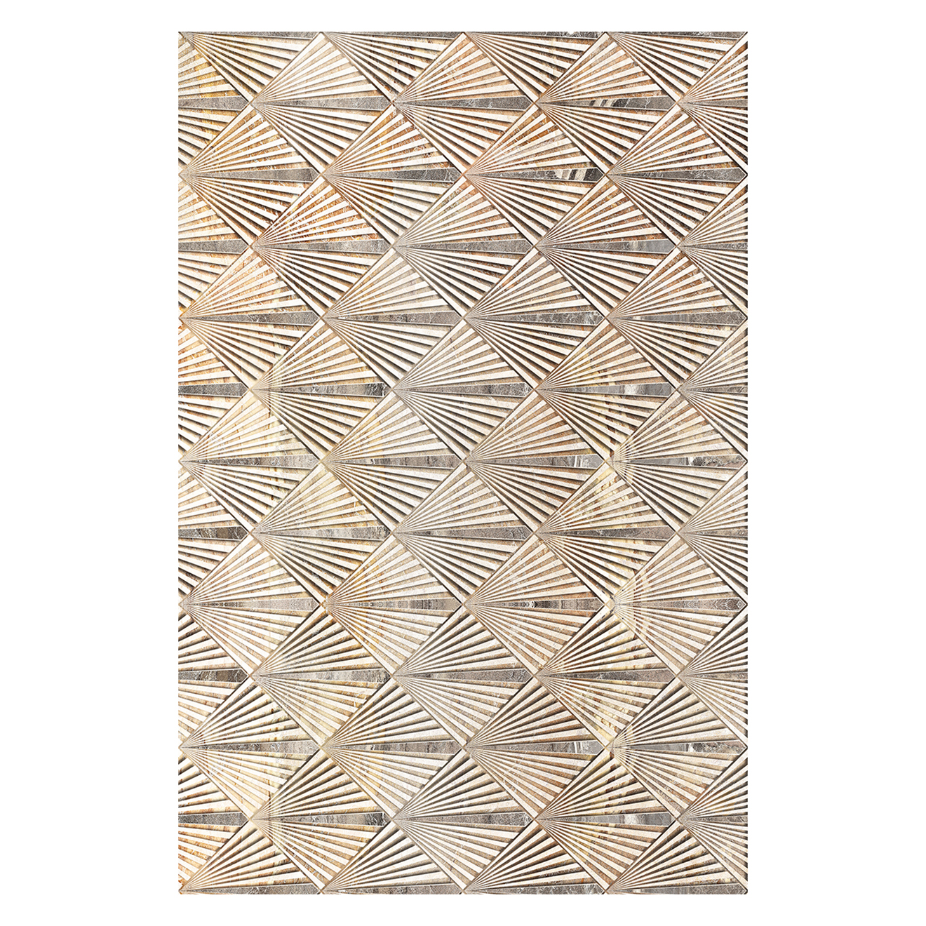 Tapis Chrysler multicolore - 66x150 cm