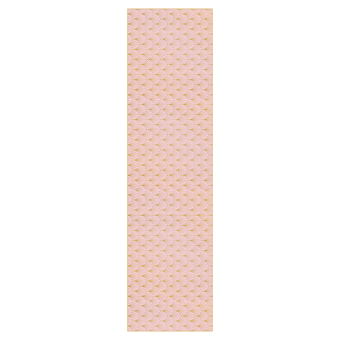 Tapis cristal rose rose - 66x250 cm