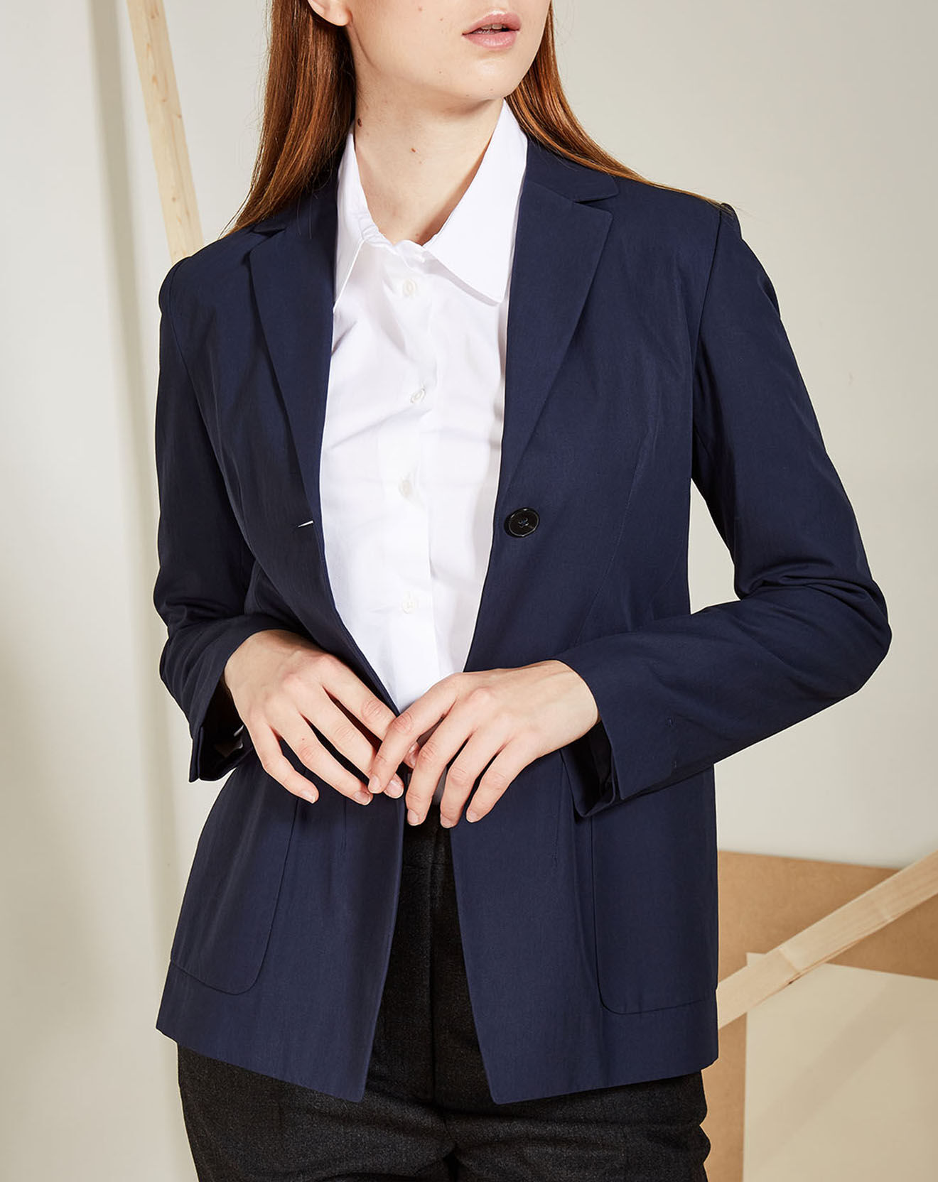 Veste Thompson bleue