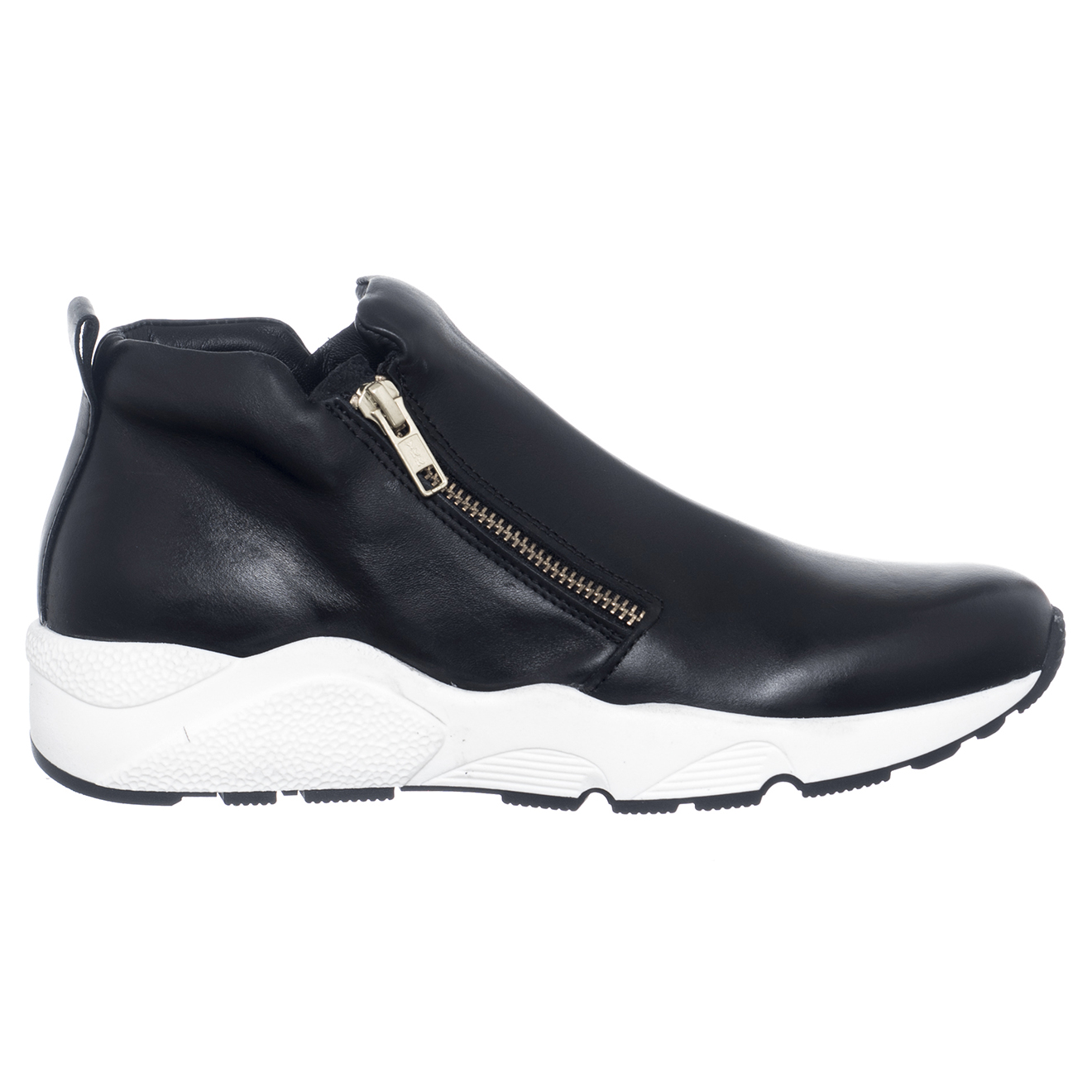 Sneakers en Cuir Olivia noires