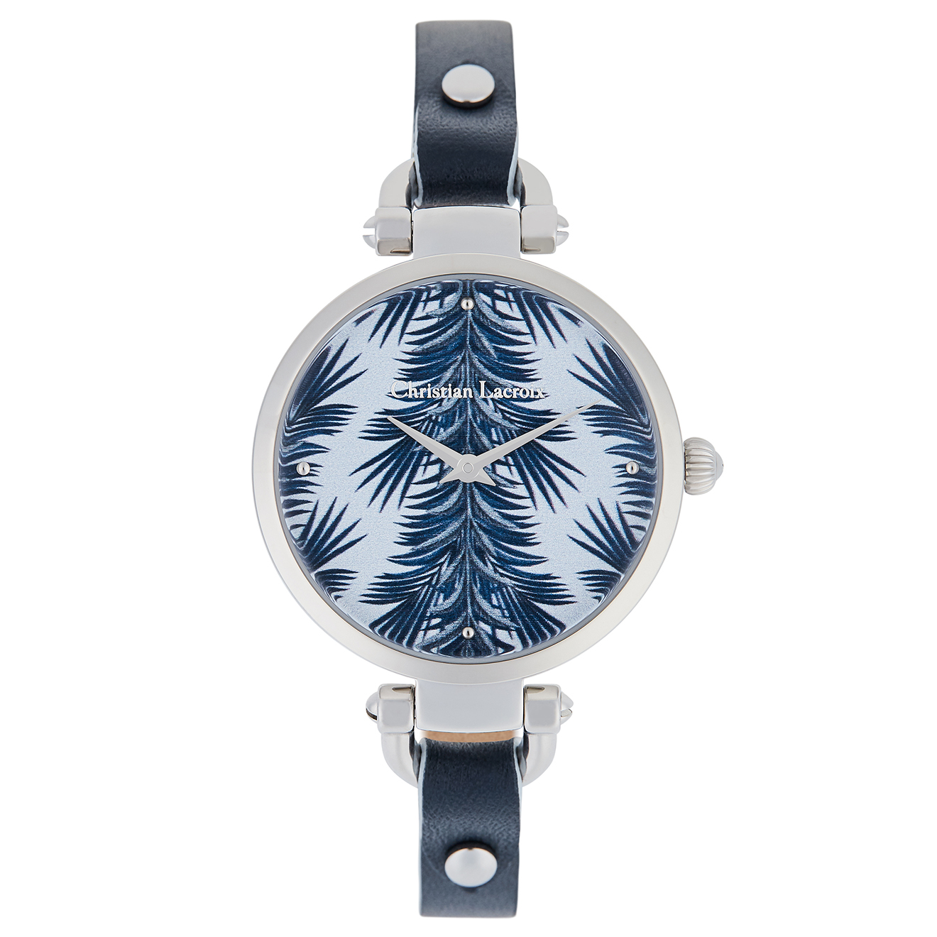 CHRISTIAN LACROIX  - Montre Femme en Cuir bleue 