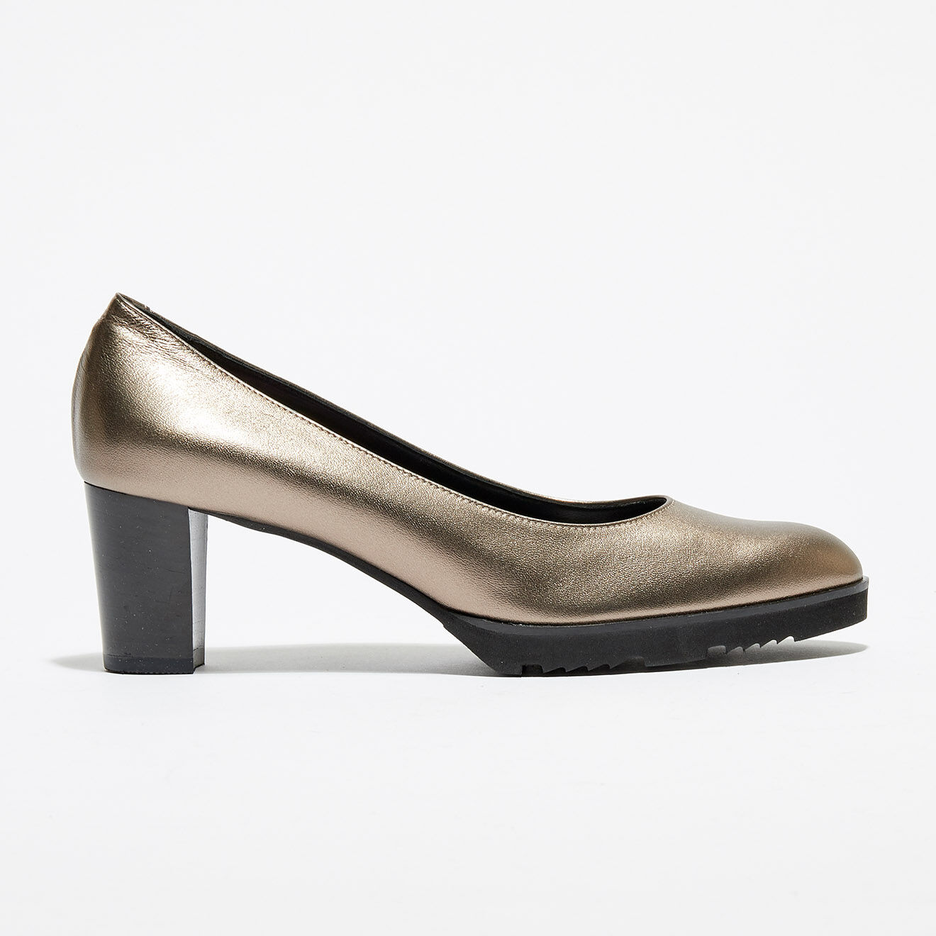 Escarpins en Cuir Louison métallisés - Talon 6 cm