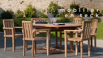 Mobilier en Teck