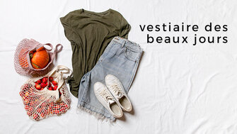 Vestiaire des beaux jours