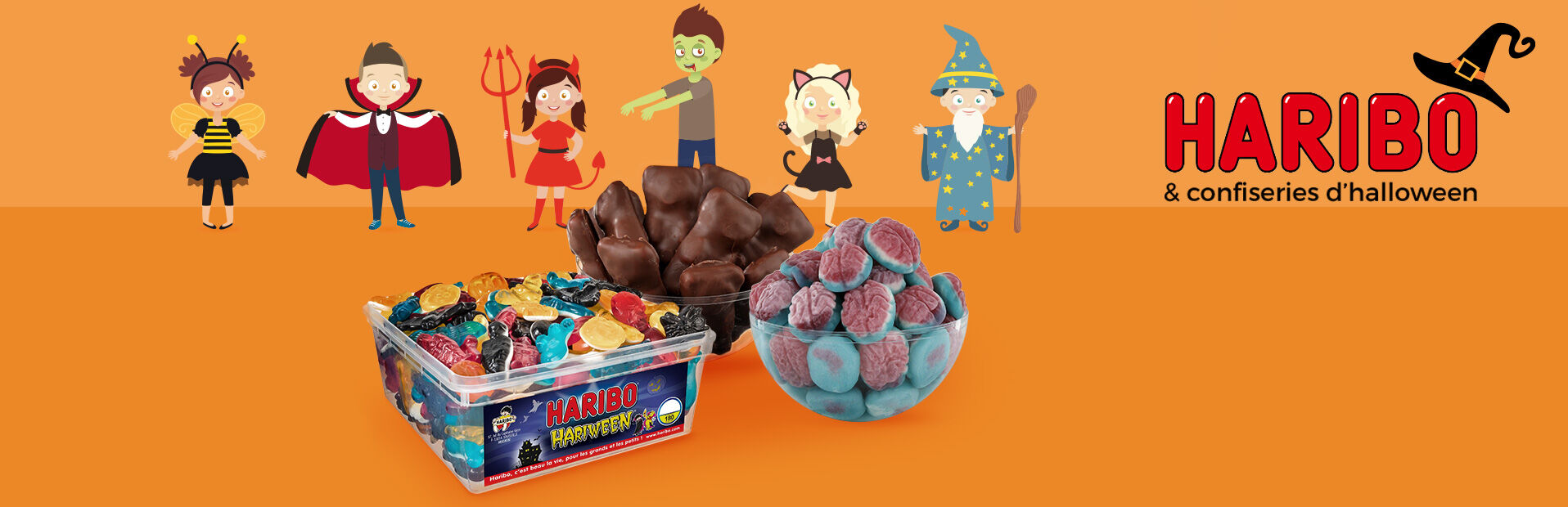 Haribo & Confiseries d'Halloween