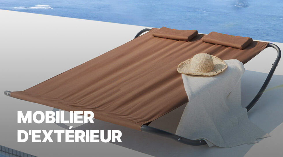 MOBILIER D'EXTERIEUR en vente privilège sur BAZARCHIC