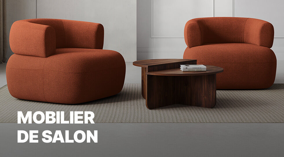 MOBILIER DE SALON à bas prix sur BAZARCHIC