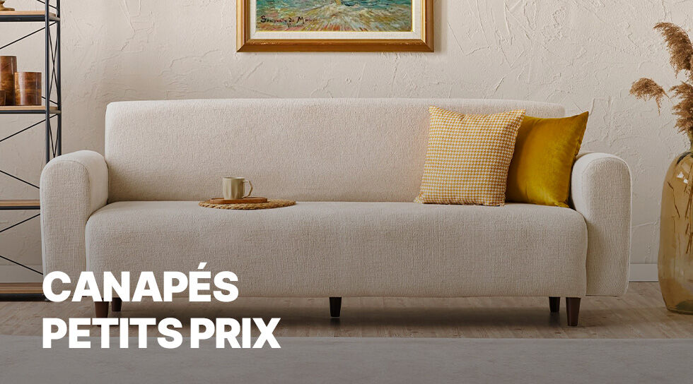 CANAPES PETITS PRIX en promo chez BAZARCHIC