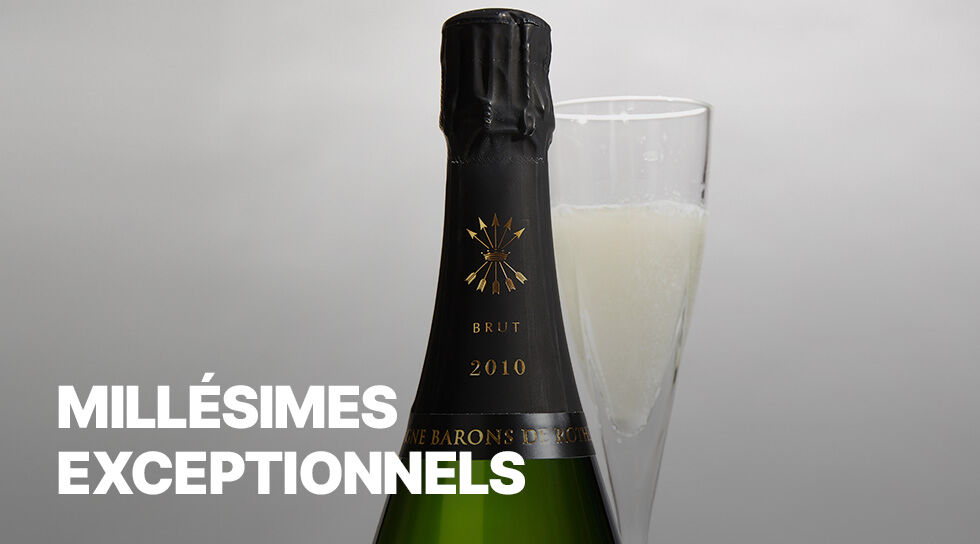 MILLESIMES EXCEPTIONNELS en vente flash sur BAZARCHIC