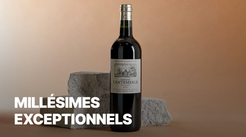 MILLESIMES EXCEPTIONNELS à prix discount sur BAZARCHIC