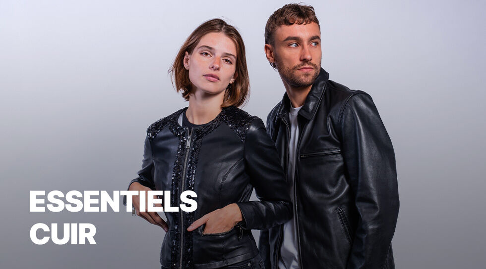 ESSENTIELS CUIR en vente flash chez BAZARCHIC