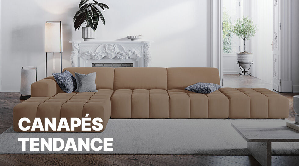 CANAPES TENDANCE en vente privée sur BAZARCHIC