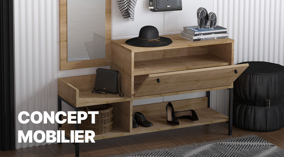 CONCEPT MOBILIER en vente privilège sur BAZARCHIC