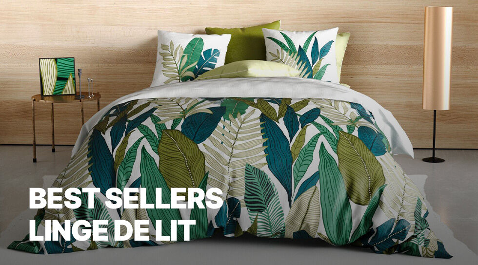 LINGE DE LIT en soldes chez BAZARCHIC
