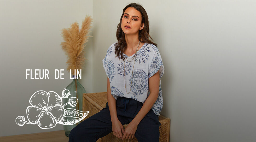 FLEUR DE LIN à prix discount sur BAZARCHIC