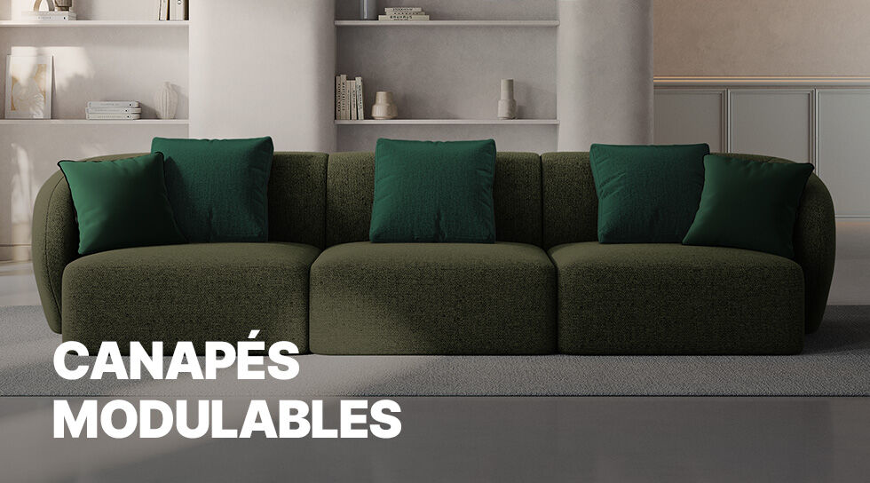 CANAPES MODULABLES en vente privée chez BAZARCHIC