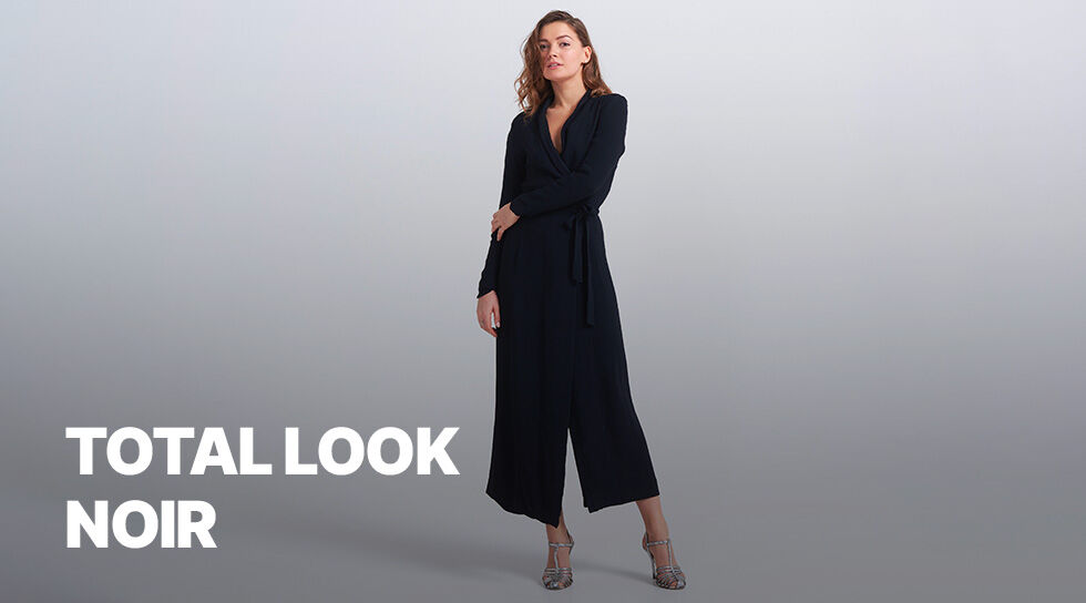 TOTAL LOOK NOIR en promo sur BAZARCHIC