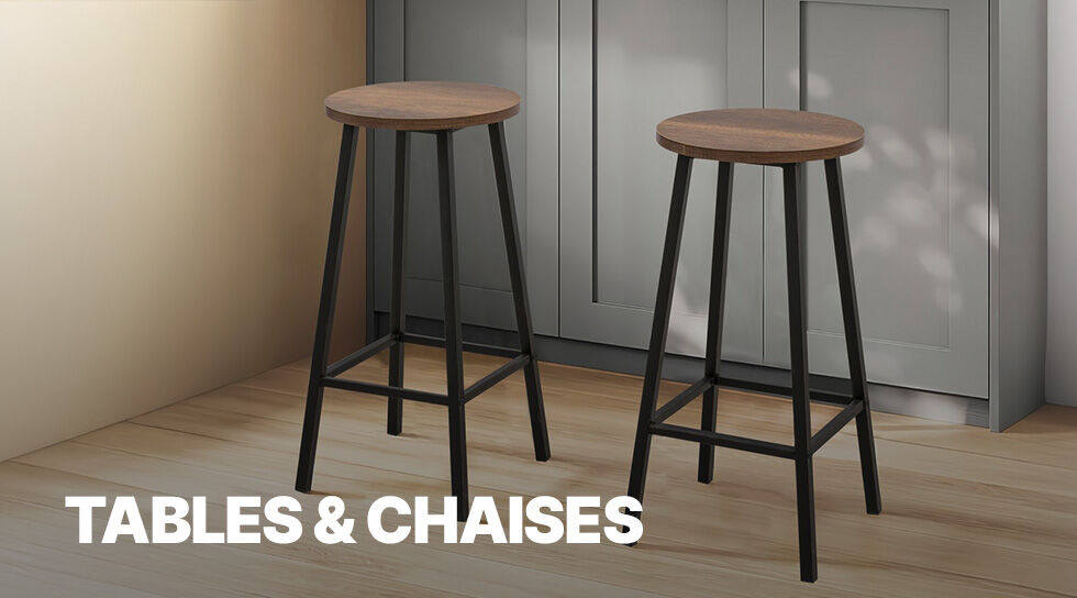 TABLES & CHAISES pas cher chez BAZARCHIC