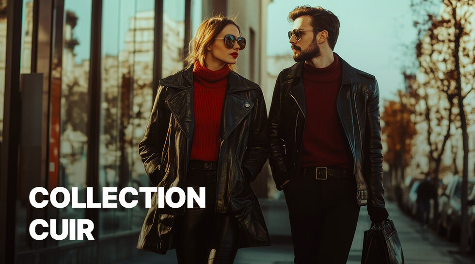 COLLECTION CUIR à prix discount chez BAZARCHIC