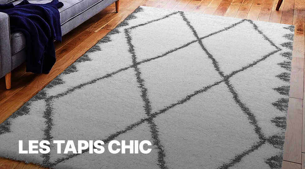 LES TAPIS CHIC en vente privée chez BAZARCHIC