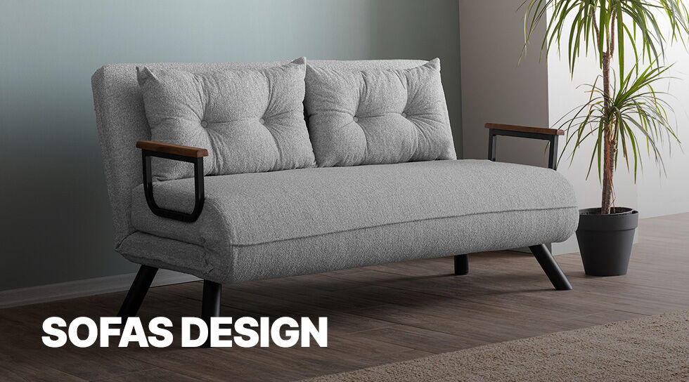 SOFAS DESIGN en soldes chez BAZARCHIC