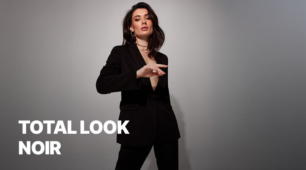 Outlet Total look noir