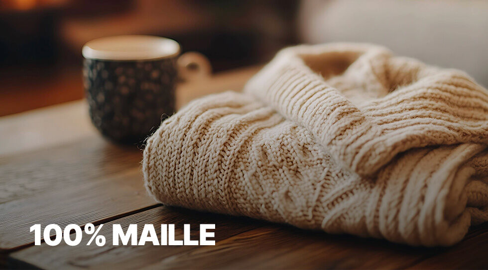 100% MAILLE en vente privée sur BAZARCHIC