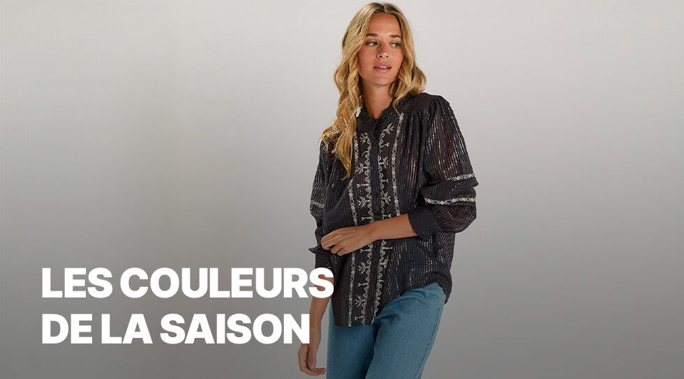 LES COULEURS DE LA SAISON en promo chez BAZARCHIC